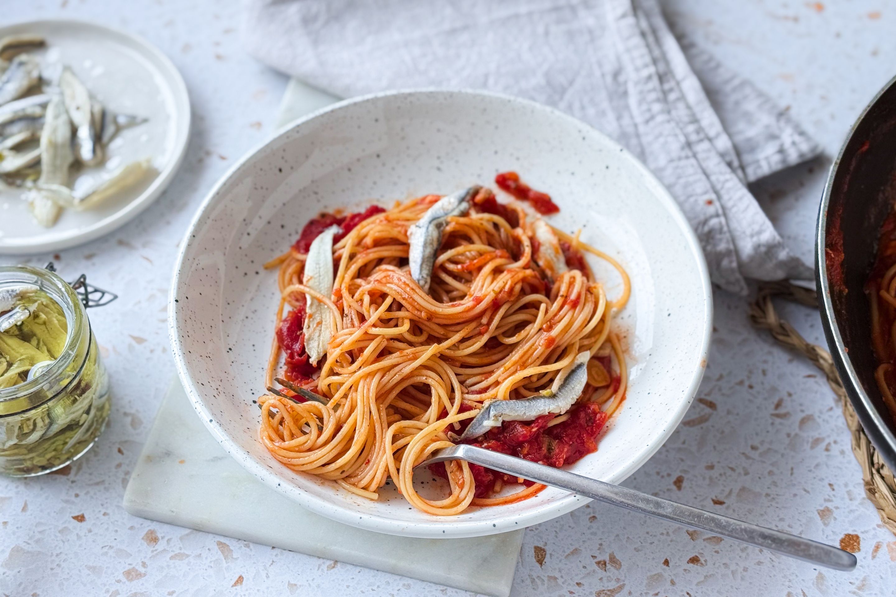 Spaghete Cu Ansoa