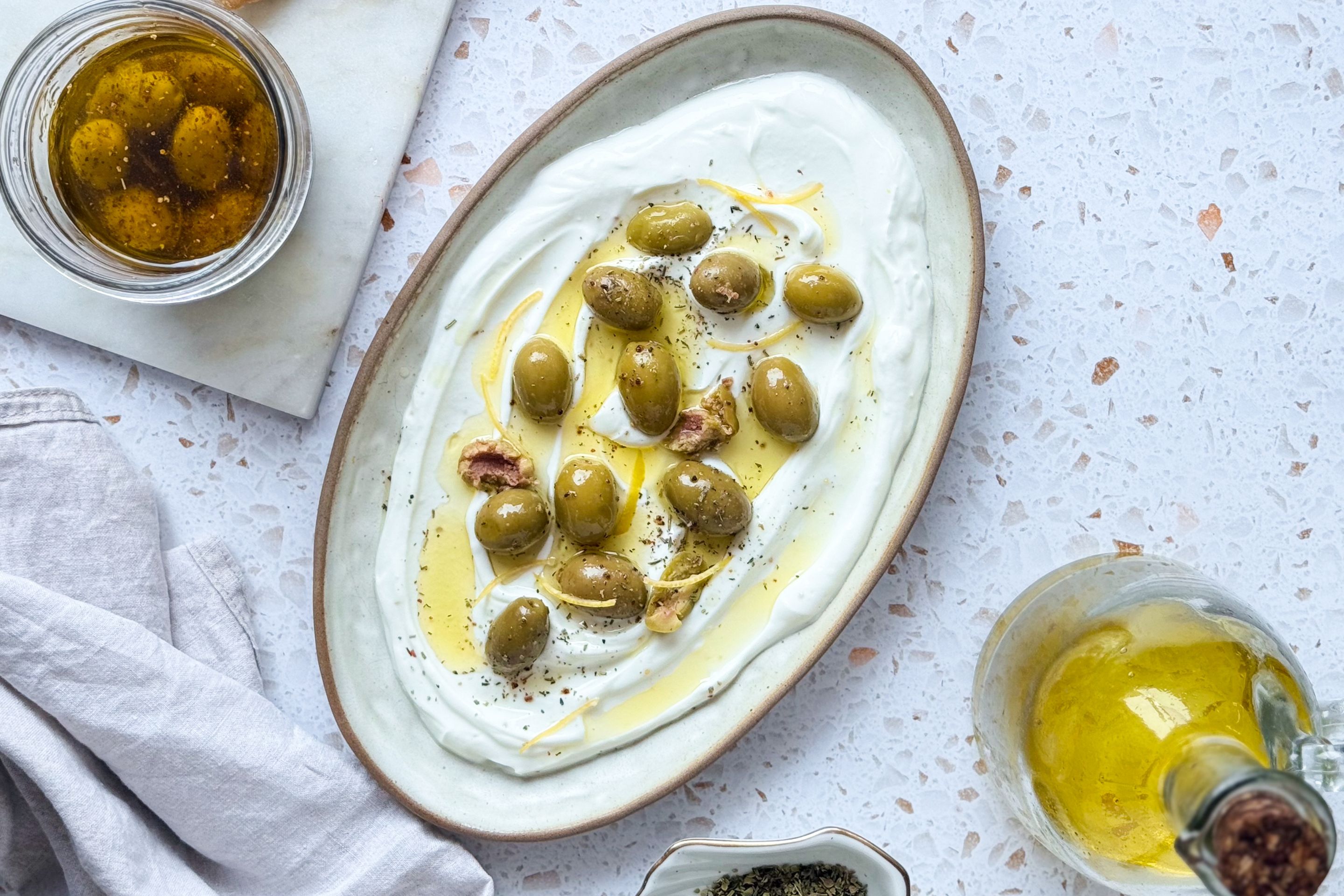 Masline Cu Crema De Feta